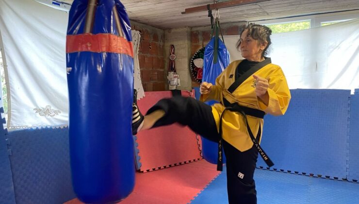 Ordu’da tekvandonun ‘süper babaannesi’ Sevgican Yalçın’ın hedefi dünya şampiyonluğu