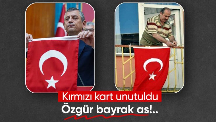 Özgür Özel’den ‘Türk bayraklı’ çağrı