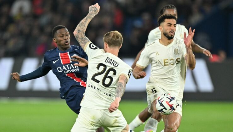 Paris St Germain ligdeki ilk yenilgisini Nice’ten aldı