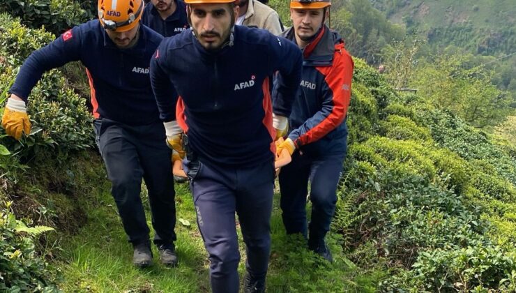 Rize’de teleferik teline takılarak düşen şahıs hayatını kaybetti