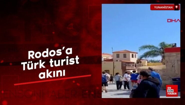 Rodos’a Türk turist akını