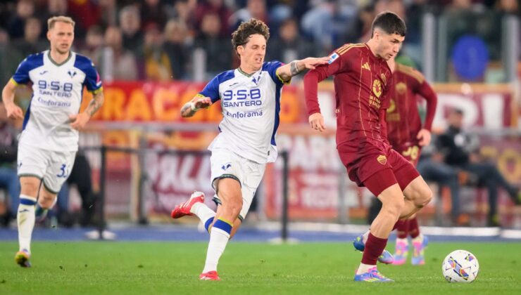 Roma, Hellas Verona karşısında kazandı