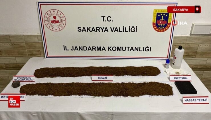 Sakarya’da jandarma uyuşturucu operasyonu yaptı