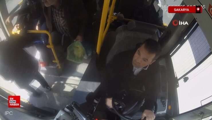 Sakarya’da otobüste fenalaşan yolcu için güzergahını değiştirdi