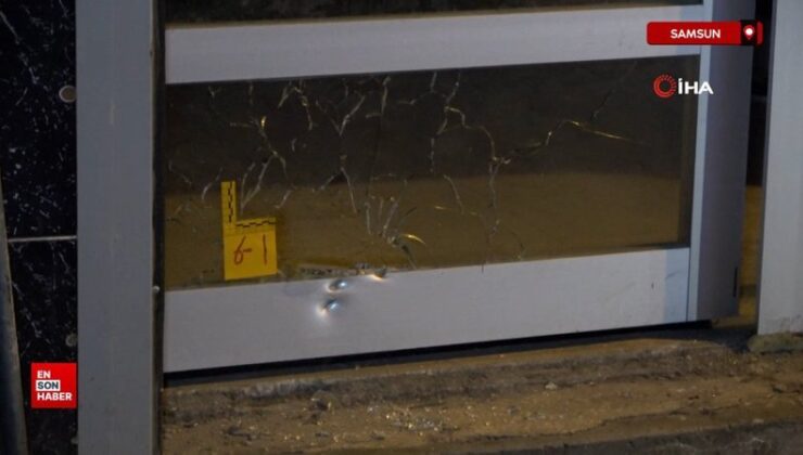 Samsun’da iş yerini kurşunlayan 2 kişi gözaltına alındı