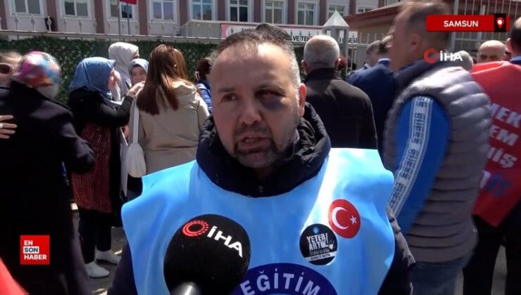 Samsun’da öğretmen, okuldan atılan öğrencilerin saldırısına uğradı