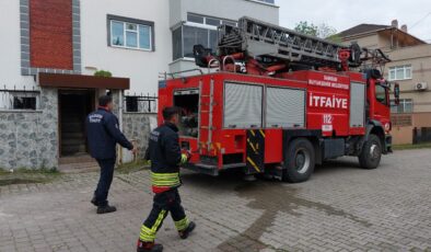 Samsun’da yangında dumandan zehirlenen bir kişi hayatını kaybetti