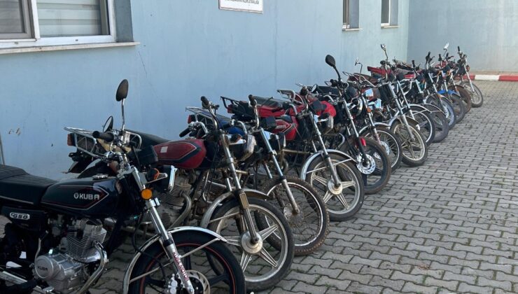 Şanlıurfa’da motosiklet hırsızlarına operasyon