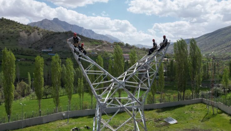 Şırnak ve Hakkari arasına enerji nakil hattı kuruluyor