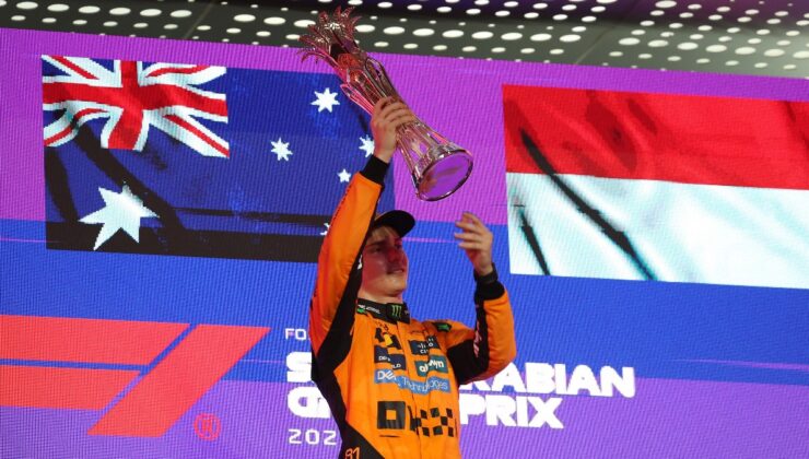 Suudi Arabistan’da kazanan Oscar Piastri oldu