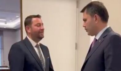 TİP’li Samandağ Belediye Başkanı Emrah Karaçay’dan Murat Kurum’a teşekkür ziyareti