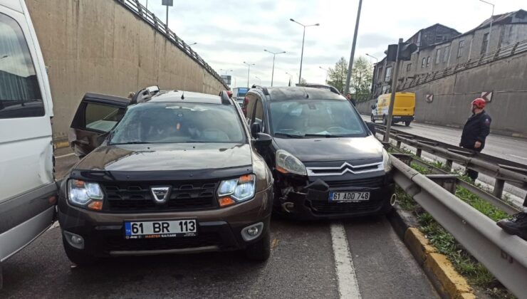 Trabzon’da 25 araçlı zincirleme kaza: 12 yaralı