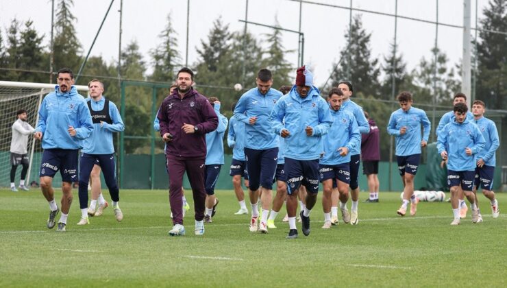 Trabzonspor’da Göztepe maçı hazırlıkları devam ediyor