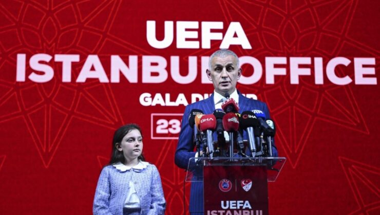 UEFA İstanbul Ofisi’nin açılışı öncesi gala yemeği düzenlendi
