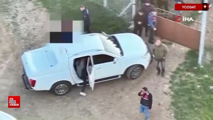Yozgat’ta çatıya saklanan firari hükümlü jandarmanın operasyonu ile yakalandı