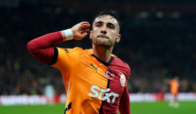 Yunus Akgün, Galatasaray’da 100. maçına çıktı