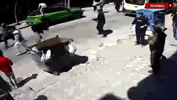 Zeytinburnu’nda deprem anında binanın 3’üncü katından atladı