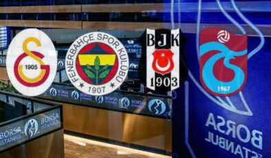 4 Büyüklerin borsa karnesi: Galatasaray taraftarını sevindirdi…