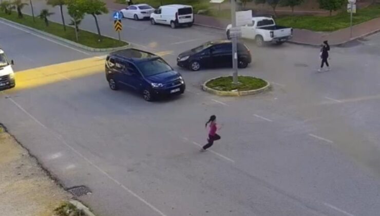 Adana’da yola fırlayan çocuğa ticari araç çarptı