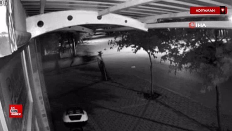 Adıyaman’da motosiklet hırsızları kameralara ve polise yakalandı