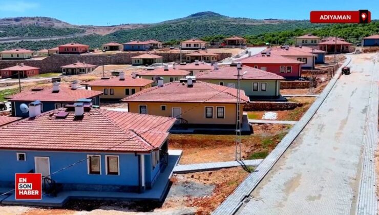 Adıyaman’da Zey köy meskenleri tamamlanarak yerleşime açıldı