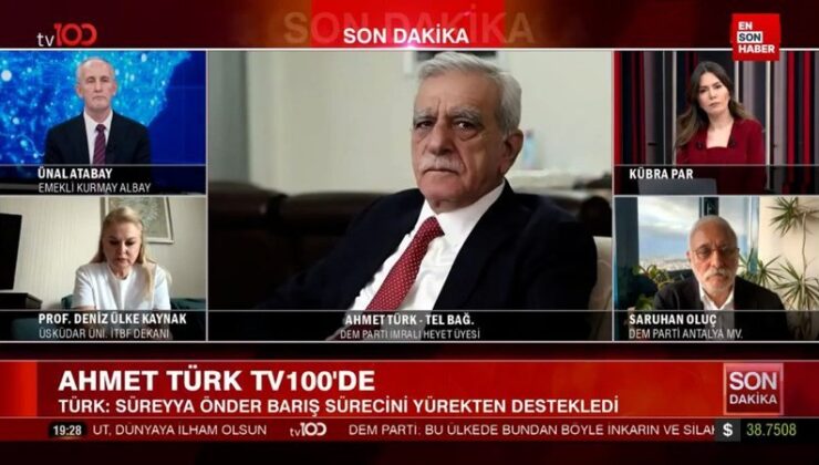 Ahmet Türk: En büyük rol Devlet Bahçeli’nindir