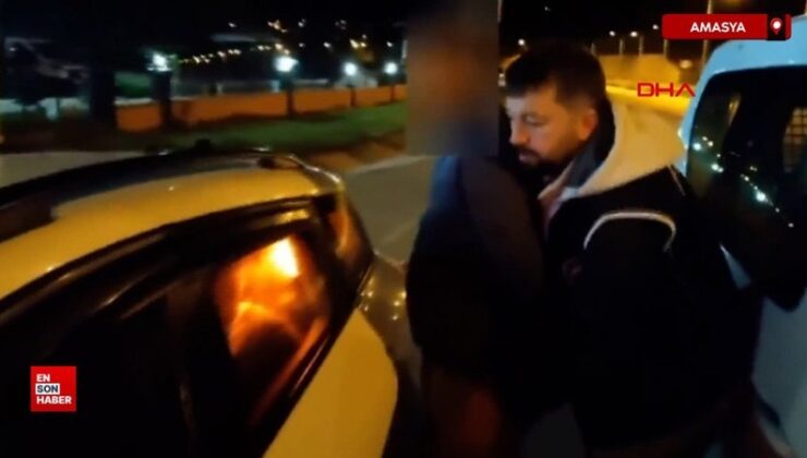 Amasya’da arabadan 6 kaçak göçmen çıktı