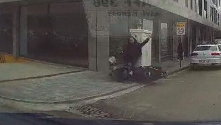 Amasya’da arabayla çarpışan motosikletli yaralandı