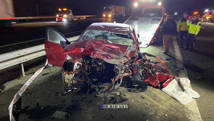 Ankara-Niğde Otoyolu’ndaki feci kazada 4 kişi öldü