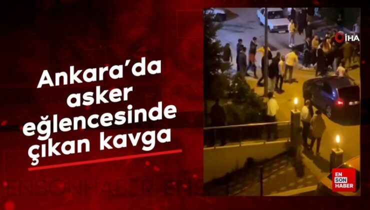 Ankara’da asker cümbüşünde çıkan hengame