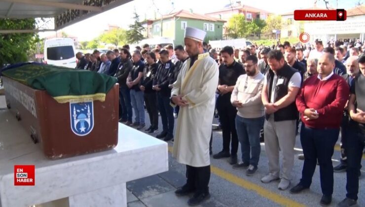 Ankara’da komşusu tarafından öldürülen genç kız, son seyahatine uğurlandı