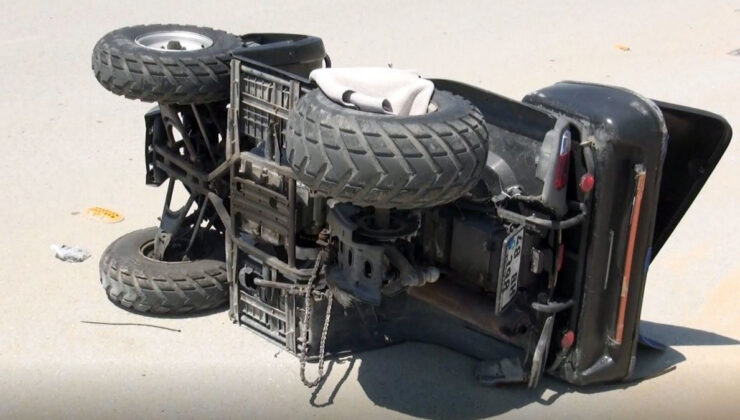 Antalya’da ATV takla attı: 2 meyyit