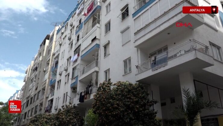 Antalya’da bulaşık makinesinden çıkan yangın