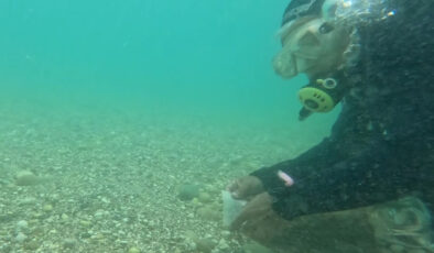 Antalya’da denize atılan Hıdırellez dilekleri görüntülendi