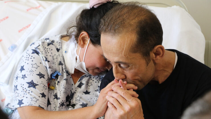 Antalya’da diyaliz sırasında tanışıp evlenen çift tekrar böbrek nakli oldu