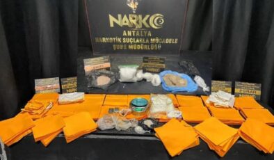 Antalya’da uyuşturucu operasyonunda 1 kişi yakalandı