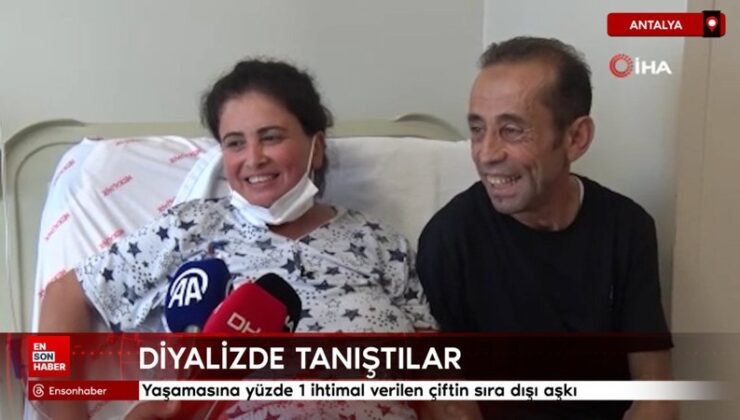 Antalya’da yaşamasına yüzde 1 ihtimal verilen çiftin sıra dışı aşkı