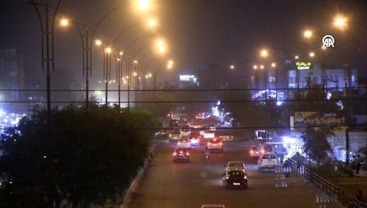 Arap ülkeleri kum fırtınasının tesiri altında