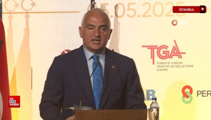 Bakan Ersoy: Temel amacımız, turizmi 81 ile ve yılın 12 ayına yaymak