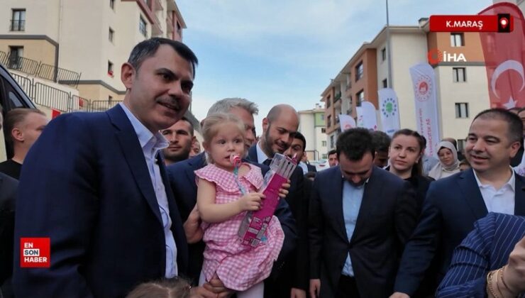 Bakan Kurum: Her ev huzura kavuşana kadar yanınızda olacağız