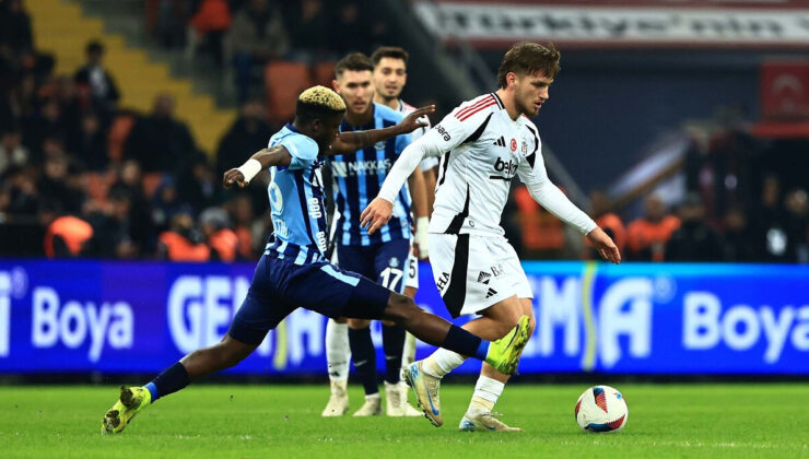 Beşiktaş – Adana Demirspor maçının birinci 11’leri