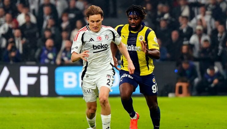 Beşiktaş, son 10 derbide Fenerbahçe’ye üstünlük kurdu