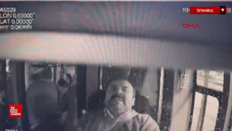 Beylikdüzü’ndeki metrobüs kazası araç içi kamerasında