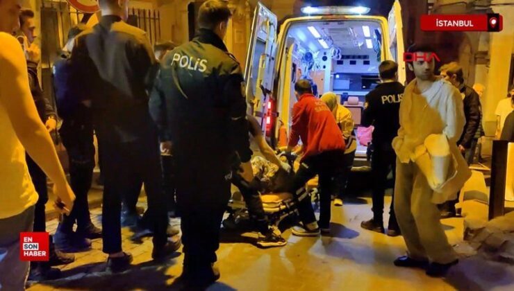 Beyoğlu’nda konutunu yakmaya çalıştı