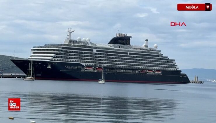 Bodrum’a yolcu gemisi 590 turist geldi