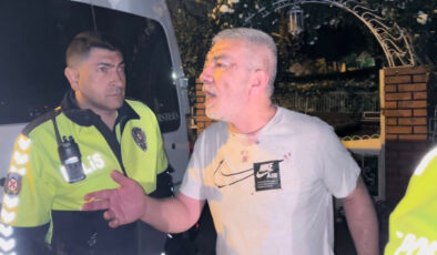 Bursa’da alkollü şoför polisleri sabır testinden geçirdi