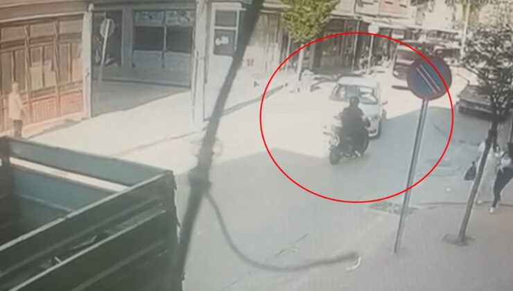 Bursa’da arabayla çarpışan motosikletin şoförü yaralandı