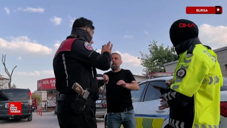 Bursa’da ehliyetine daha evvel el konulan şoför alkollü çıktı