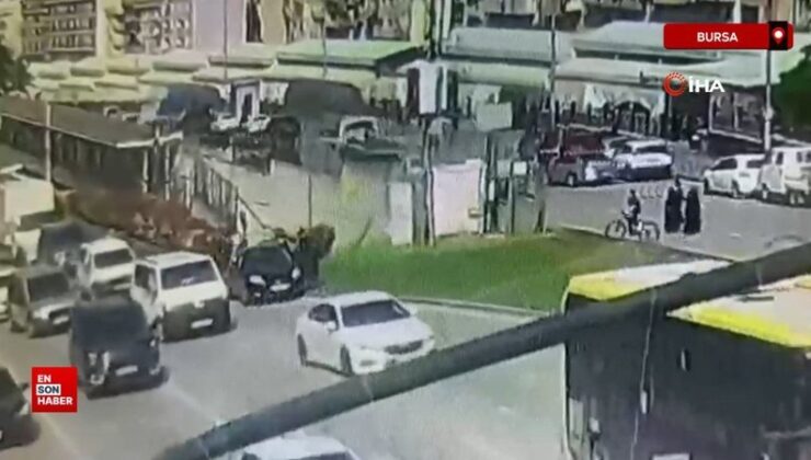 Bursa’da hırsızlık zanlısı çaldığı araçla yolda kalınca polise yakalandı