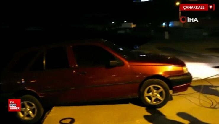 Çanakkale’de alkollü şoför kıyısı bir birine kattı
